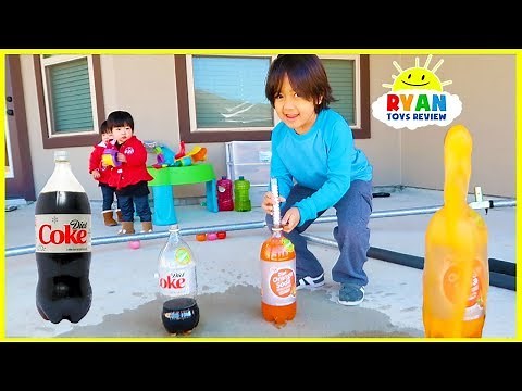 Top 10 Science Experiments you can do at home for kids with Ryan ToysReview!