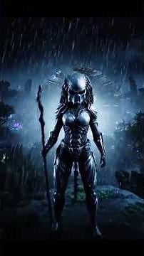 Female Predator vs Alien Queen: Untold Battle Revealed #predator #movie #alphapredator