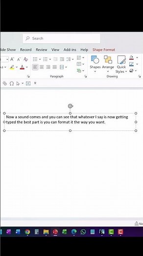 How to use Dictate option in PowerPoint #ramgopalppt