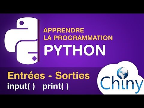 Apprendre Python - input et print (f-string et formatage)