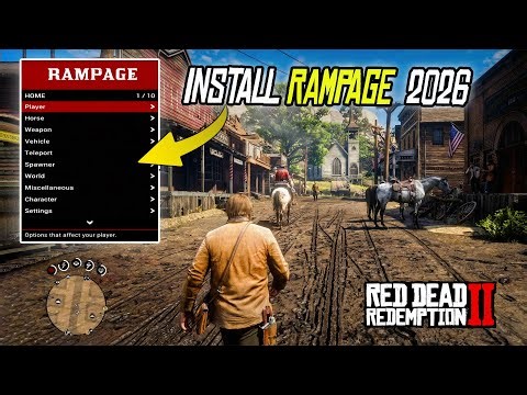 How To Install Rampage Trainer in RDR2 | 100% Working