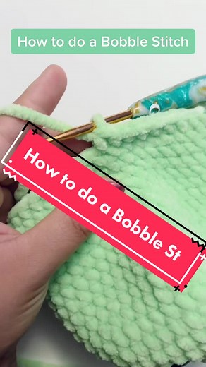 How to Crochet a Bobble Stitch Tutorial for Beginners