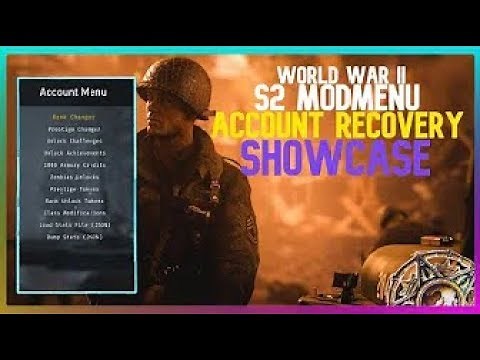 WWII Mod Menu Unlock All (PC) Recovery, Unlimited Credits/Supply Drop Unlock All DLC Weapons