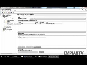 Map Drive Using Item Level Targeting in Windows Server 2016