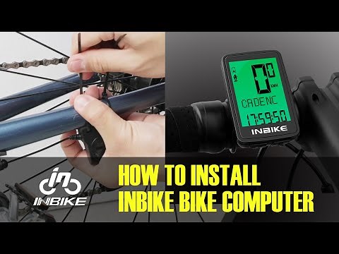 INBIKE Bike Computer Installation|How to Install Wireless Bicycle Computer with Cadence Sensor