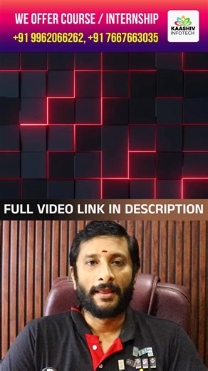 18K views · 171 reactions | Java vs Python vs Dotnet Tamil - Which is Best for Jobs? #kaashivinfotech Full Video Link : https://youtu.be/IXtwd2Yy5Q8 | KaaShiv InfoTech Company | Facebook