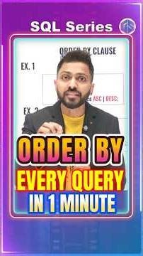 Stop Sorting Data the Hard Way! Learn SQL ORDER BY Like This 🔥 #sql #sqlcommands