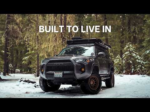 Living in a Toyota 4Runner | My Full Overland Build Tour and Walkthrough