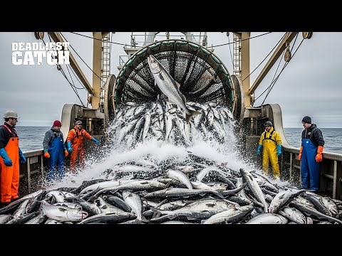 Inside the $230,000 Catch: What It Takes to Haul in 120,000 lbs of Pollock | Fishing Documentary