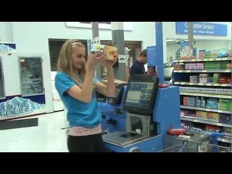 How to use the self-checkout at the Wal-Mart