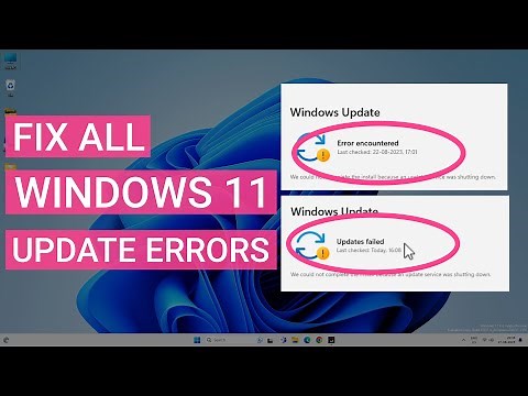 How To Fix All Windows 11 Update Errors | Updates Failed Solved