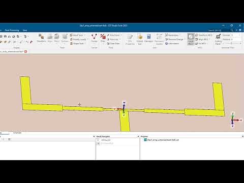 DESIGN OF A 2*1 ARRAY MICROSTRIP PATCH ANTENNA (RECTANGULAR) @ 2.5GHz USING CST MICROWAVE STUDIO
