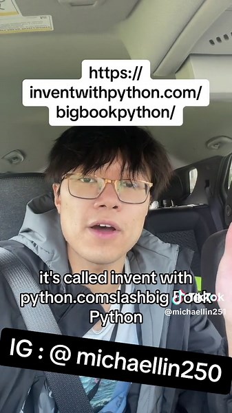 Unlock the power of Python through hands-on learning! 🐍 Dive into 81 small projects and watch your skills soar. From basic syntax to advanced concepts, each project builds your confidence and expertise. Get ready to code your way to success, one project at a time! 💻 https://inventwithpython.com/bigbookpython/ #PythonProjects #CodingJourney #LearnByDoing #python #softwareengineer #softwaredeveloper #softwareengineering #programming #coding #developerlife #development