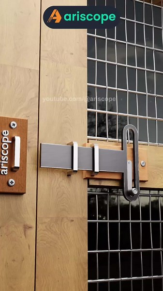 Brilliant Slider Crank Door Latch - Secure and Satisfying