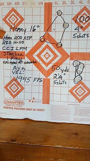 Henry 44 Mag trapper with H-110 and 200gr XTP