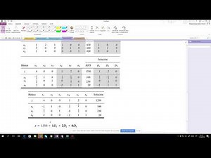 Análisis de sensibilidad simplex I