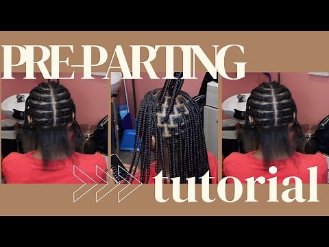 HOW TO: PRE PART MEDIUM KNOTLESS|DETAILED IN REGULAR SPEED