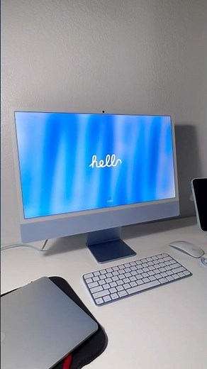 iMac M4 💻💙 | Unboxing & Setup 🌿 Aesthetic Vibes