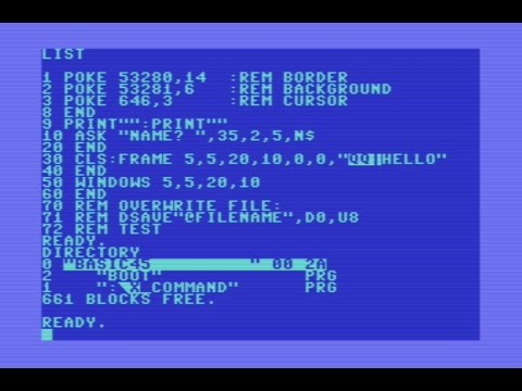 Auto Load And Run BASIC Program With C64 BASIC 4.5