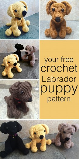 Crochet Labrador: How To Make Your Own Toy Dog