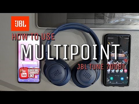 How to use Multipoint - JBL TUNE700BT Headset
