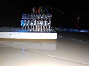 Sound based 'Dancing' LEDs