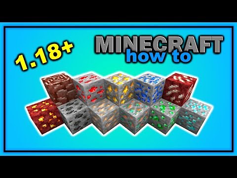 How to Find Every Ore EASILY in Minecraft 1.18! | Easy Minecraft Tutorial