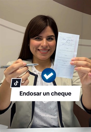 Cómo endosar un cheque fácilmente desde casa