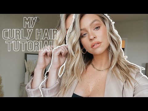 WAVY HAIR TUTORIAL: quick & easy way to style your hair