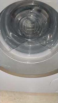 Test Bosch toy washing machine.