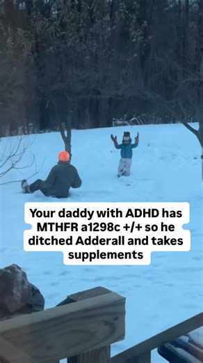 Jennifer Schiavi | ADHD Functional Nurse Practitioner on Instagram: "When your mommy is a nurse practitioner with a functional medicine certification in ADHD, your daddy definitely gets the perks. That meant uncovering the genetic mutations that were quietly interfering with his brain’s ability to make natural feel‑good chemicals like dopamine and serotonin, the same pathways that heavily influence ADHD. Once we had that clarity, we stopped guessing and started personalizing. By targeting his sp