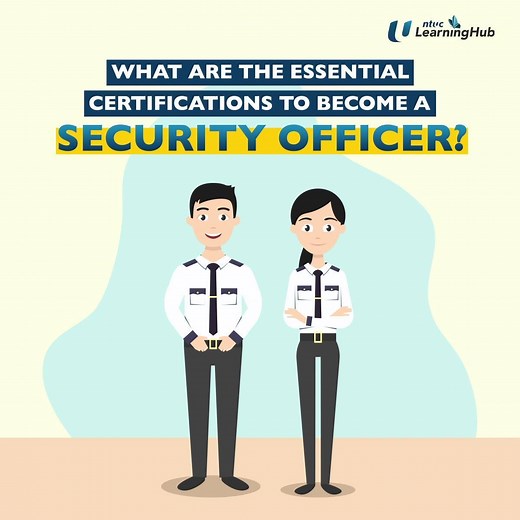Do you know what it takes to become a Security Professional? Check out our video below to find out! Go from basic skills to advanced certifications with our selection of WSQ Security courses. Embark on a fulfilling career, playing your part in protecting the many places we live and work. Tap to learn more. | NTUC LearningHub