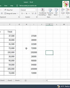 Excel မှာ Formula နဲ့ တွက်ထားတဲ့ ကိန်းဂဏန်းတွေကို Formula မပါအောင် Copy ယူနည်း | COL - Computer Online Learning