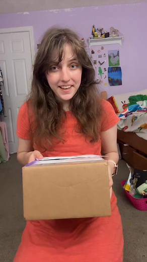 My first ever PO Box package unboxing and letter opening #pobox #packages #unboxing #letter #mail #fanmail | Riana.Nicole