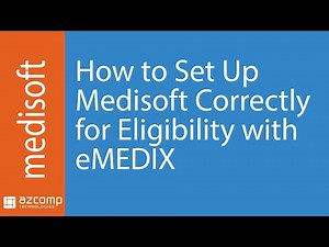 How to Set Up Medisoft Correctly for Eligibility with eMEDIX