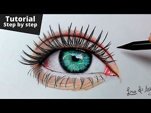How to Draw Realistic Eye - Step by step for beginners