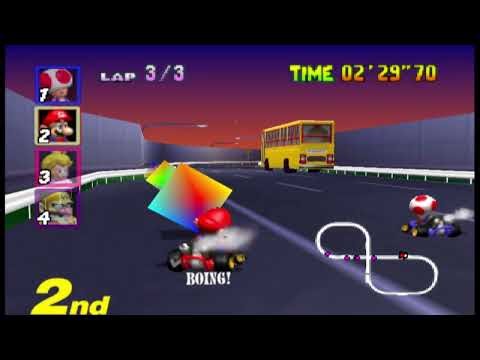 MARIO KART —- Mario VS Toad vs Pech —- Emulador pc