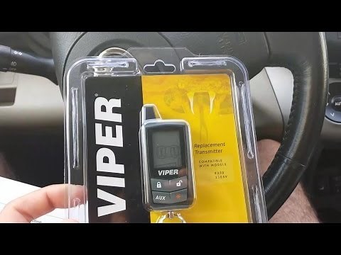 How to pair & Program VIPER 2-Way Pager remote control (7345V) [HD]