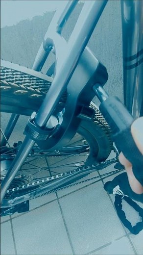 Installing the Kryptonite Ring Lock: Securing Your Ride #shorts