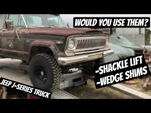 Lift Shackle and Caster Shim Installation - 4wd Truck