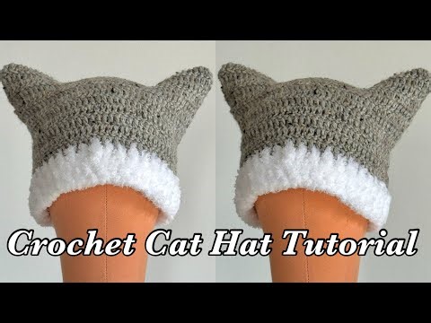 How to Crochet a Cat Hat