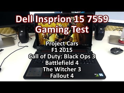 Dell Inspiron 15 7559 Gaming Review with commentary