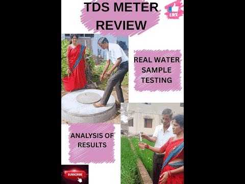 "TDS Meter Review: Real Water Sample Testing & Analytical Results"
