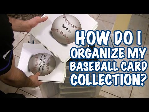How I Organize My Baseball Card Collection – Tips & Tricks