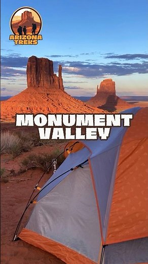 Camping in Monument Valley