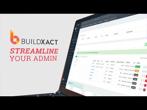 Streamline your admin with Buildxact's invoicing construction management software