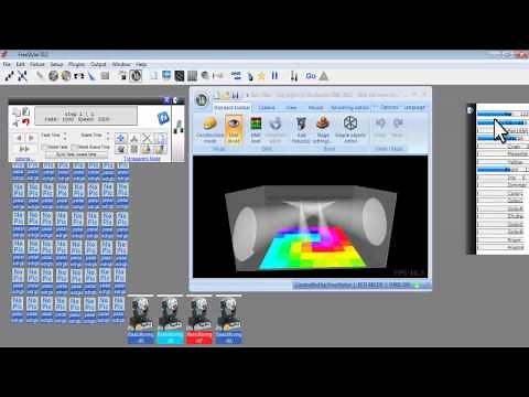 Tutorial FreeStyler DMX - 3dview 3ªpARTE