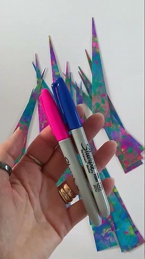 Paper Beads From My Free Printable Design! So easy to make Paper Beads. #shorts