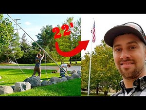 How to Make Your Own Flag Pole at Home