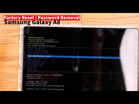 How to Factory Reset Samsung Galaxy Tab A8 - Step-by-Step Guide